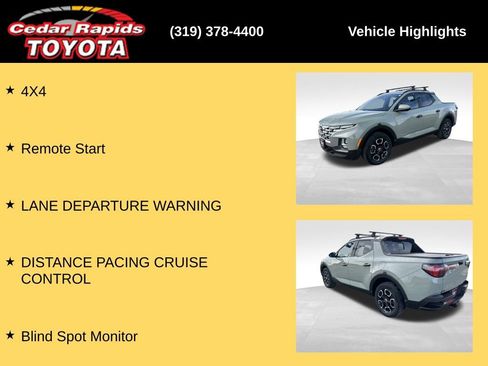 Used 2022 Hyundai Santa Cruz SEL w/ Activity Package image 23