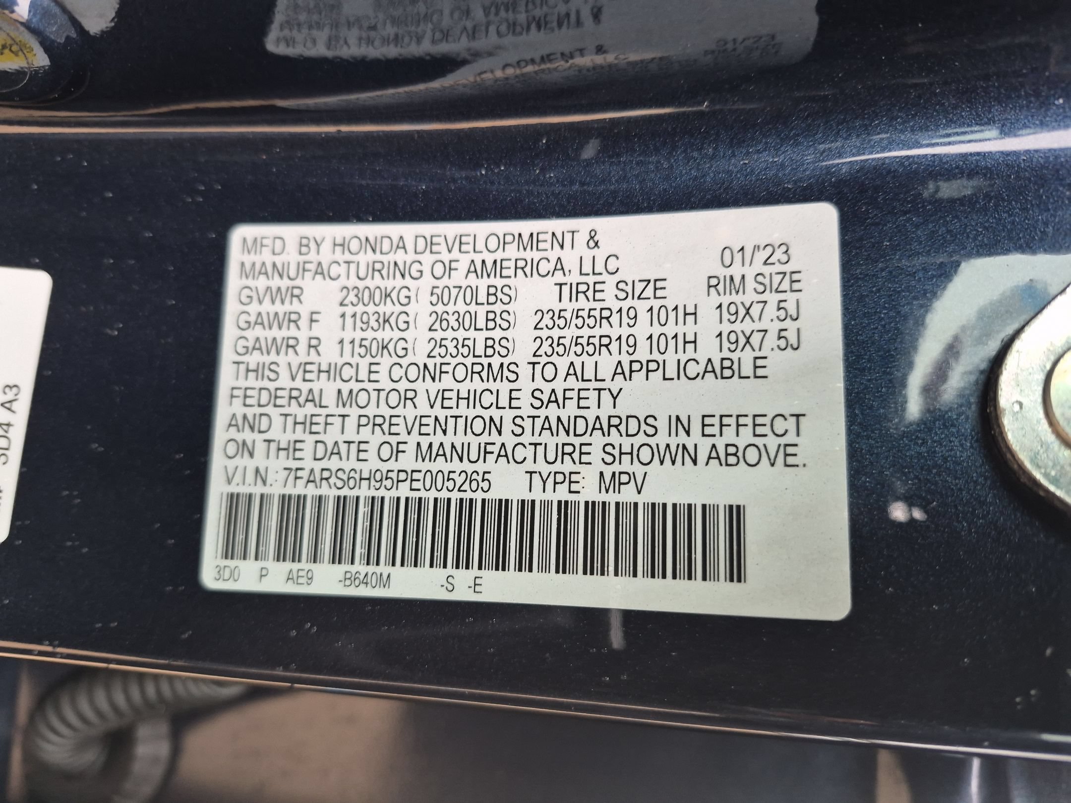 Certified 2023 Honda CR-V Sport Touring image 37