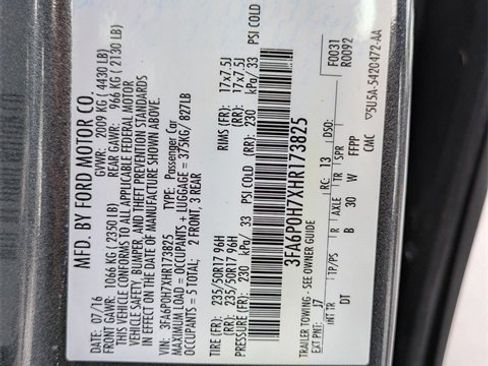 Certified 2017 Ford Fusion SE image 24