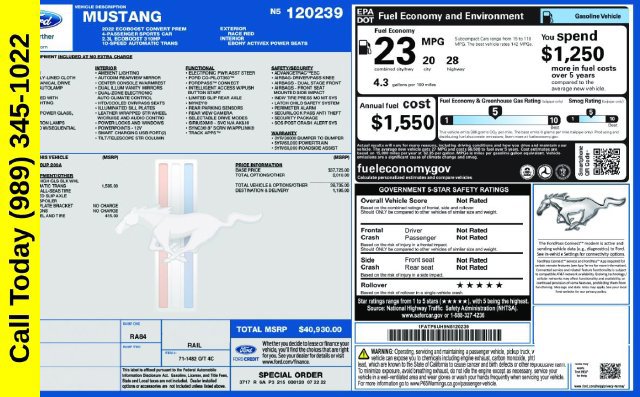 Used 2022 Ford Mustang Premium RWD image 3