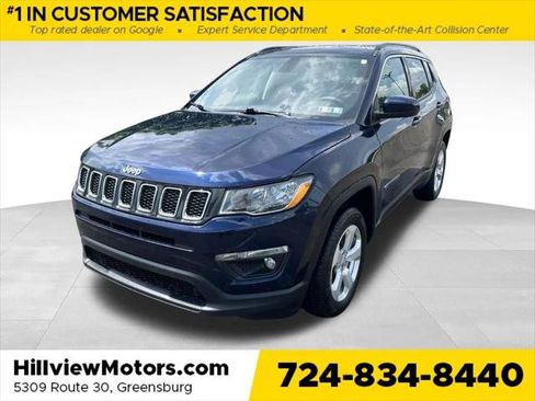 Certified 2019 Jeep Compass Latitude w/ Cold Weather Group AWD/4WD image 1
