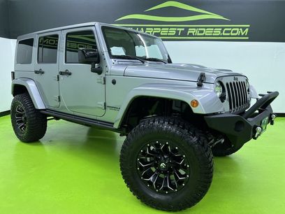 Used 2015 Jeep Wrangler Unlimited Sahara