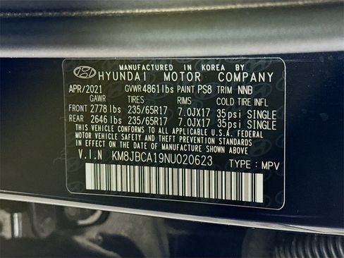 Certified 2022 Hyundai Tucson Blue image 35