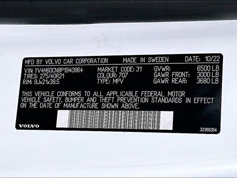Used 2023 Volvo XC90 T8 Plus w/ Protection Package image 14