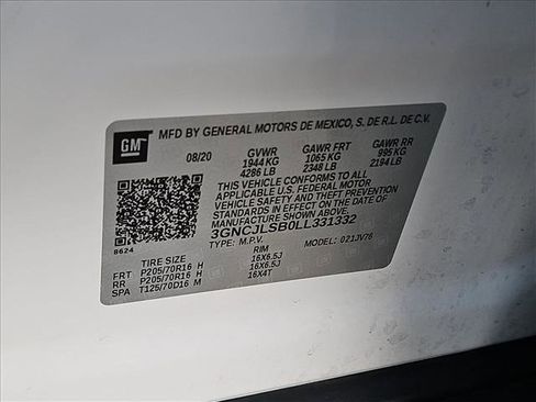 Used 2020 Chevrolet Trax LT w/ LT Convenience Package FWD image 24