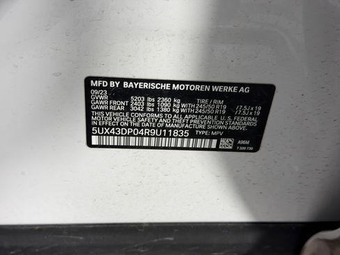 Certified 2024 BMW X3 sDrive30i w/ Convenience Package RWD image 21