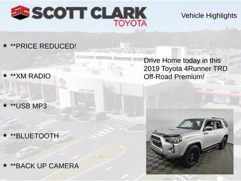 Used 2019 Toyota 4Runner TRD Off-Road Premium image 7