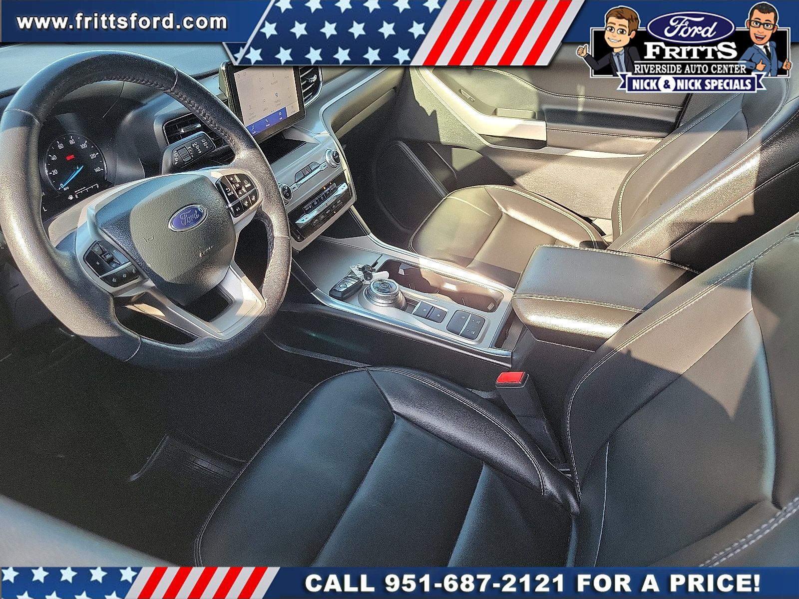 Certified 2023 Ford Explorer XLT w/ Equipment Group 202A RWD image 4