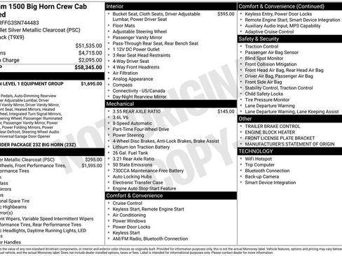 Used 2025 RAM 1500 Big Horn AWD/4WD image 18