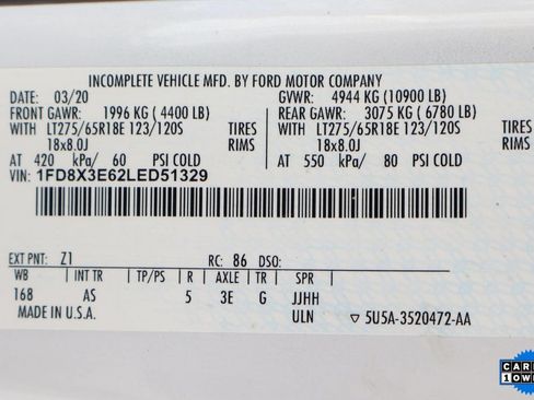 Used 2020 Ford F350 XL w/ Power Equipment Group RWD image 54