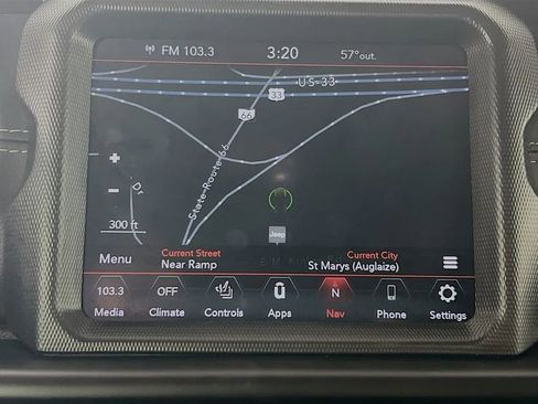 Used 2021 Jeep Wrangler Unlimited Sahara w/ Uconnect 4C Nav & Sound Group AWD/4WD image 14
