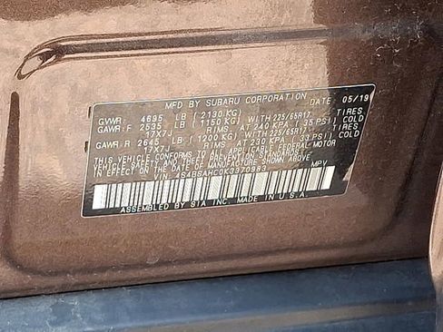 Used 2019 Subaru Outback 2.5i Premium image 36