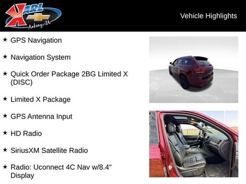 Used 2021 Jeep Grand Cherokee Limited X image 2