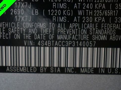 Used 2023 Subaru Outback Premium image 91