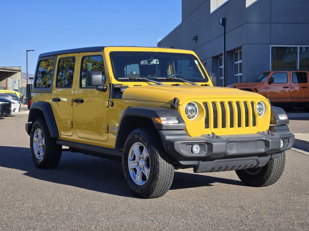 Used 2020 Jeep Wrangler Unlimited Sport S AWD/4WD image 3