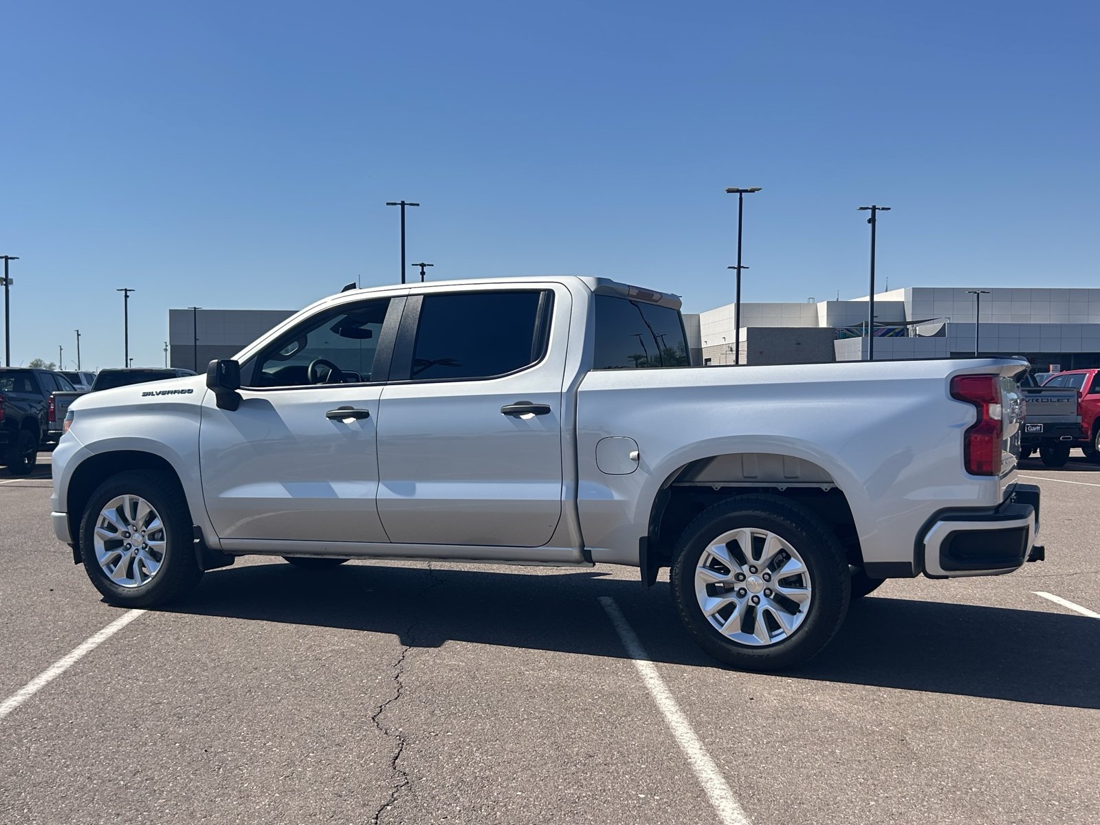 Certified 2022 Chevrolet Silverado 1500 Custom RWD image 3