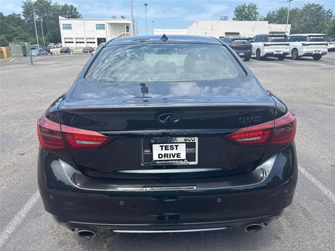 Certified 2023 INFINITI Q50 Red Sport 400 w/ Black Opal Edition RWD image 7