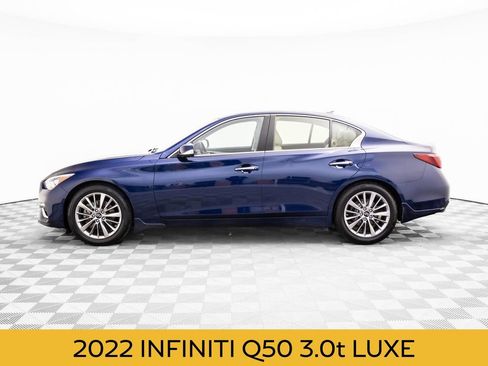 Used 2022 INFINITI Q50 Luxe w/ Cargo Package image 2