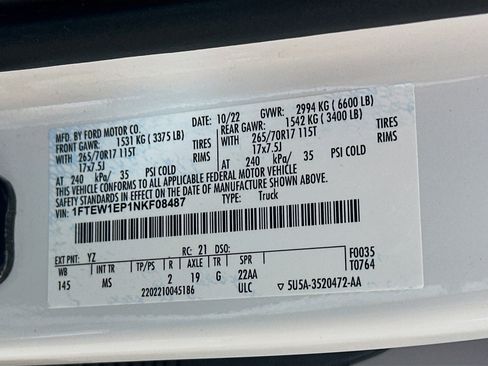 Used 2022 Ford F150 XLT w/ Equipment Group 301A Mid image 29