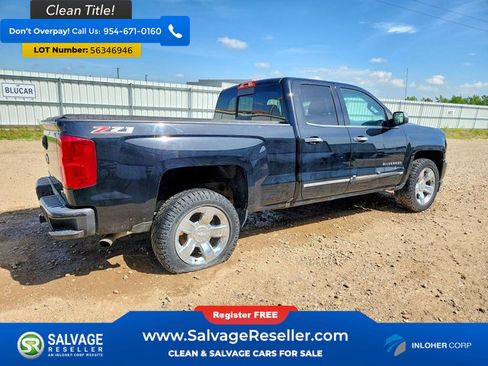 Used 2017 Chevrolet Silverado 1500 LTZ Z71 w/ LTZ Plus Package AWD/4WD image 4