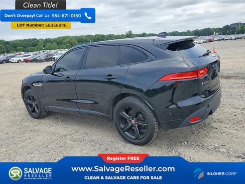 Used 2018 Jaguar F-PACE R-Sport AWD/4WD image 3