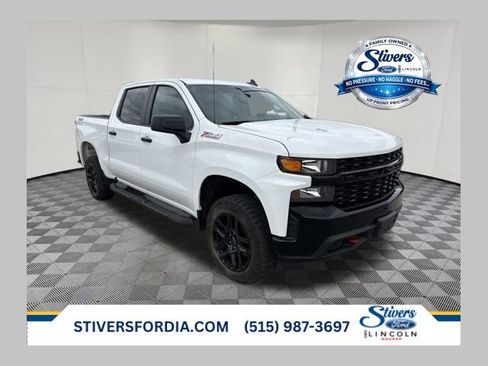 Used 2022 Chevrolet Silverado 1500 Custom Trail Boss w/ Safety Confidence Package AWD/4WD image 1