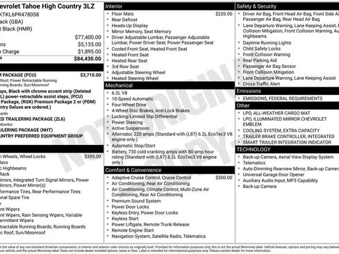 Certified 2023 Chevrolet Tahoe High Country w/ Premium Package image 10
