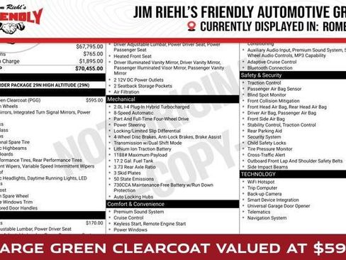 Used 2024 Jeep Wrangler High Altitude AWD/4WD image 1