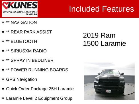 Used 2019 RAM 1500 Laramie image 4