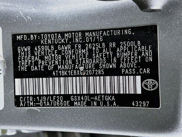 Used 2016 Toyota Avalon XLE Premium FWD image 29