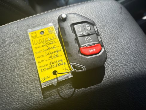 Used 2021 Jeep Wrangler Unlimited Sahara w/ Cold Weather Group image 47