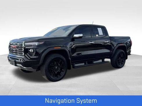 Certified 2025 GMC Canyon Denali w/ LPO, Denali Black Edition AWD/4WD image 1