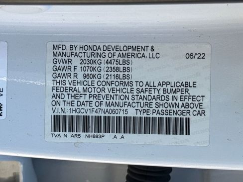 Used 2022 Honda Accord Sport Special Edition image 30