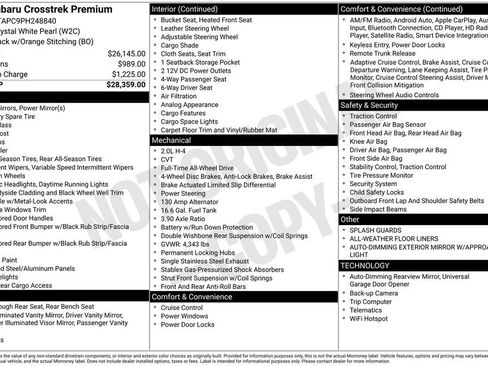 Used 2023 Subaru Crosstrek 2.0i Premium image 31