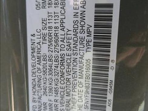 Certified 2026 Honda Passport TrailSport Elite image 26