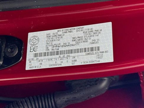 Used 2022 Ford F150 Lariat w/ Equipment Group 502A High AWD/4WD image 30