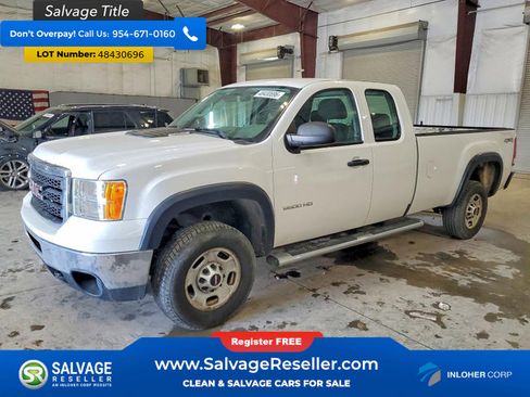 Used 2013 GMC Sierra 2500 W/T w/ Snow Plow Prep Package image 1