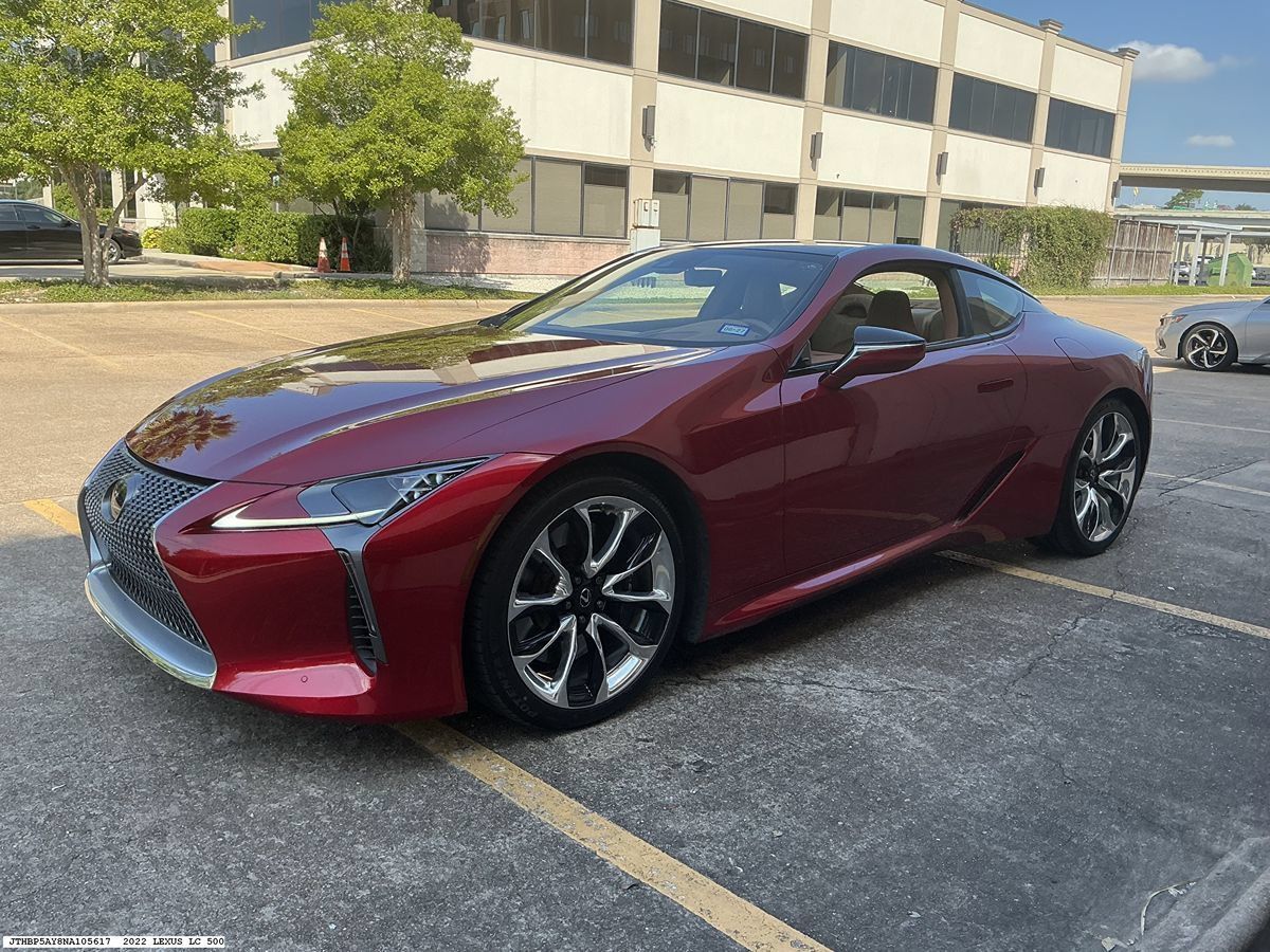 Used 2022 Lexus LC 500 Coupe w/ Dynamic Handling Package RWD image 4