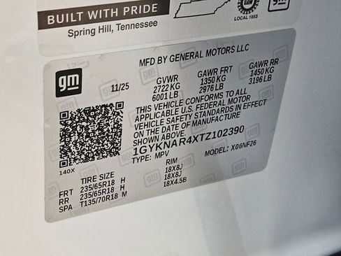 New 2026 Cadillac XT5 Luxury w/ LPO, Floor Liner Package image 30