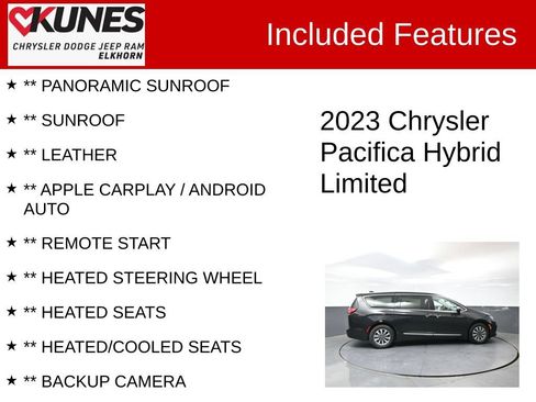 Used 2023 Chrysler Pacifica Limited FWD image 3