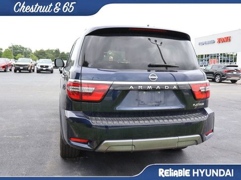 Used 2021 Nissan Armada Platinum w/ Captain's Chairs Package AWD/4WD image 17