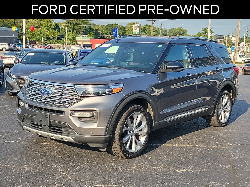 Certified 2021 Ford Explorer Platinum w/ Equipment Group 601A AWD/4WD image 2