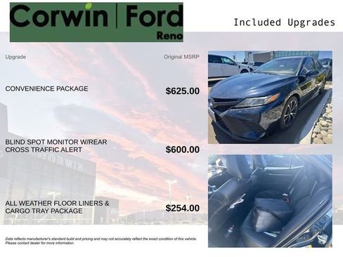 Used 2018 Toyota Camry SE w/ Convenience Package image 3