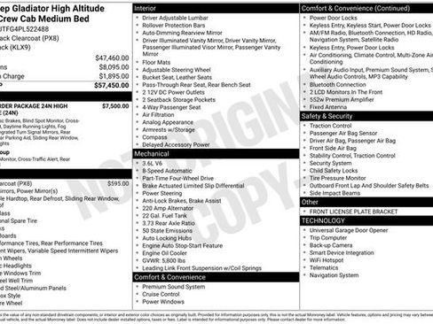 Used 2023 Jeep Gladiator Overland image 6