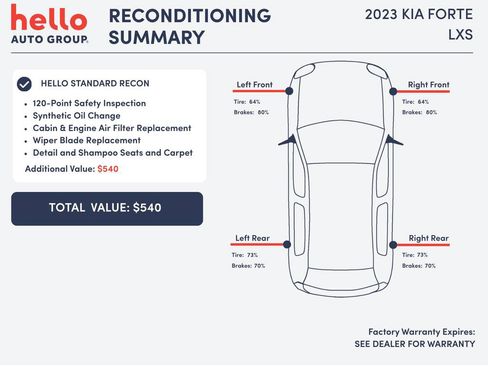 Used 2023 Kia Forte LXS image 3