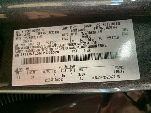 New 2026 Ford F150 XLT w/ Equipment Group 303A High AWD/4WD image 19
