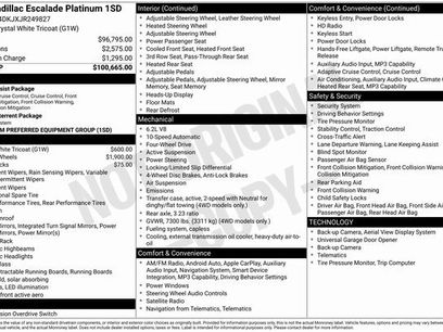 Used 2018 Cadillac Escalade Platinum