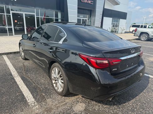 Used 2021 INFINITI Q50 Luxe w/ Seat & Sound Package AWD/4WD image 4