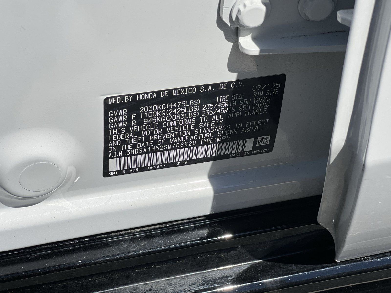 Certified 2025 Acura ADX A-Spec FWD image 28