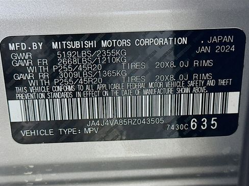 Used 2024 Mitsubishi Outlander SE image 12